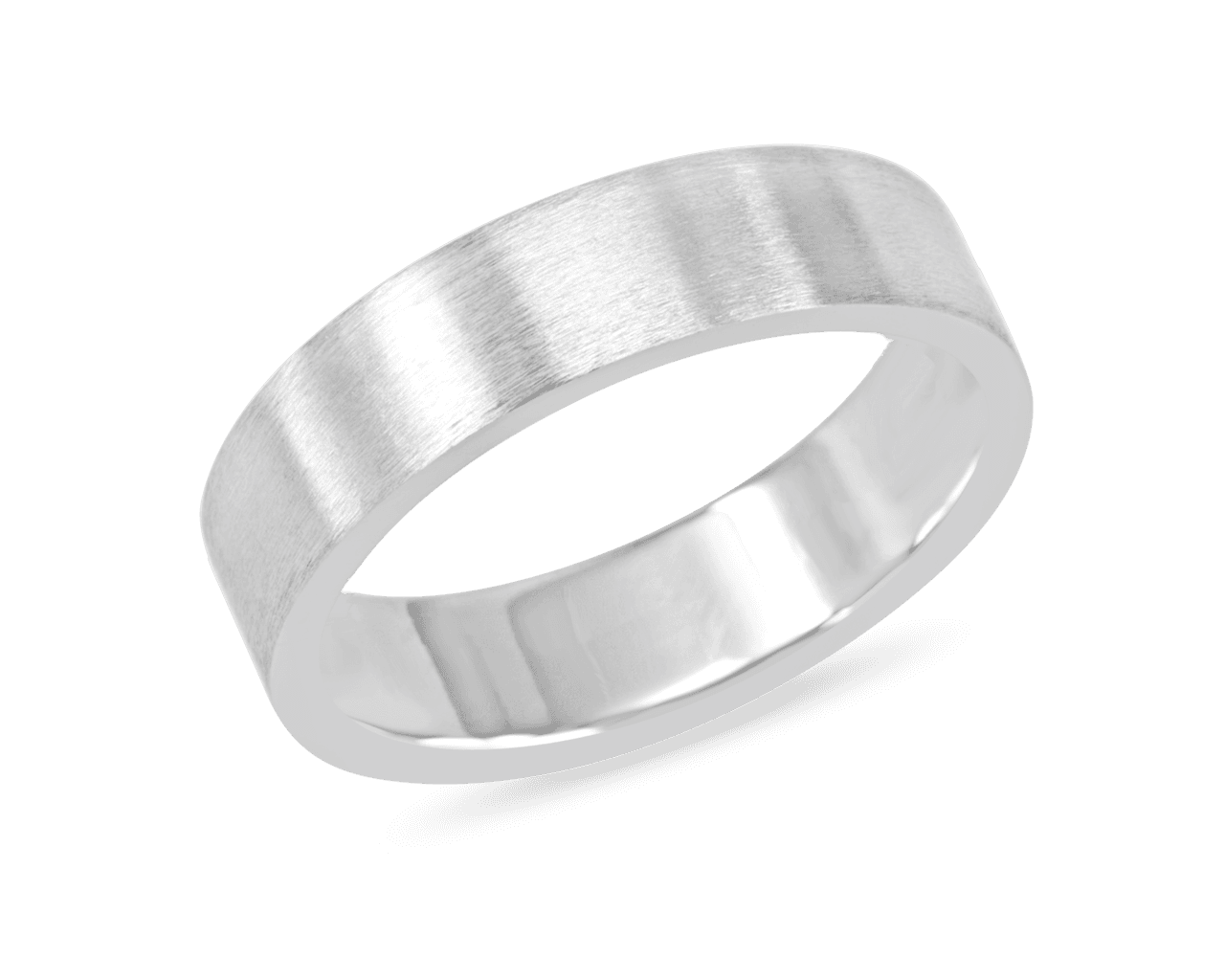The Blake Mens 5mm Brushed Wedding Band